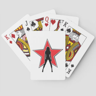 Star Woman Playing Cards