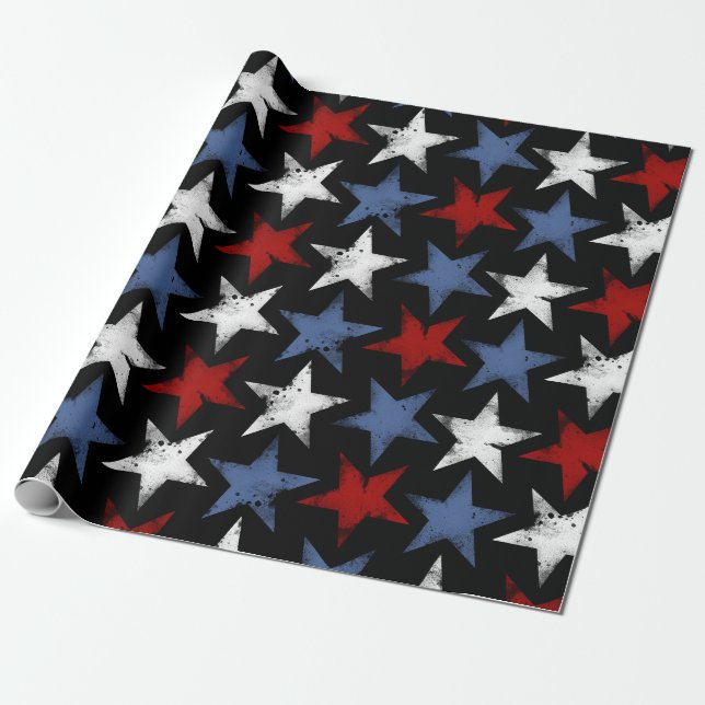 Star Wrapping paper (Unrolled)