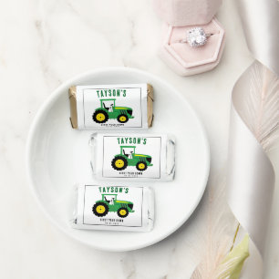Star Your Tractor 1st Birthday   Farm Theme Hershey's Miniatures