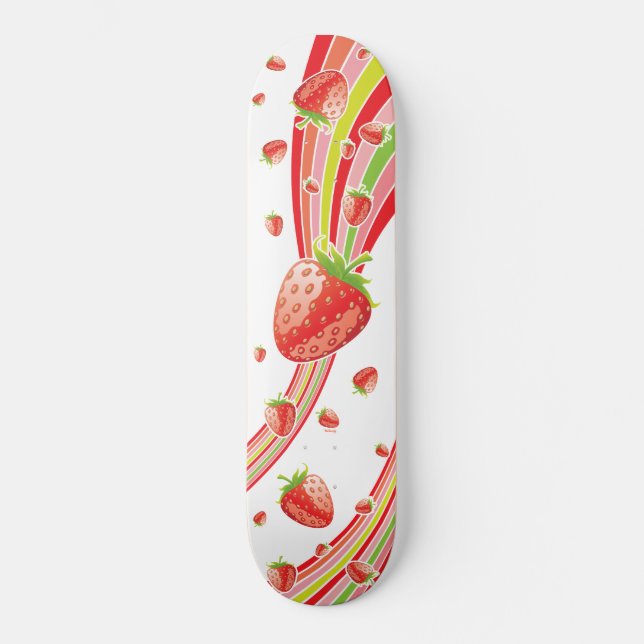 Starawberry Skateboard Deck (Front)
