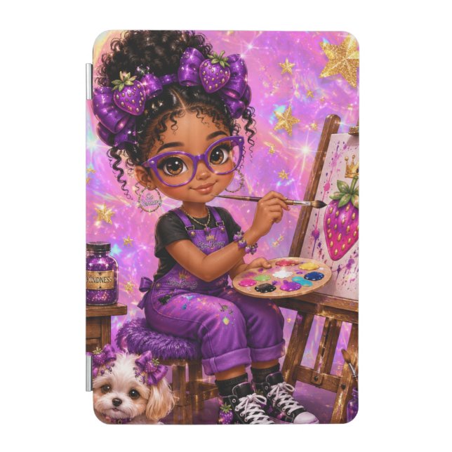 StarBerry™ Creative Sparkle™ Planner iPad Mini Cover (Front)