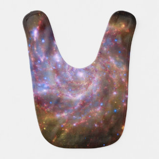 Starbirth in the Pinwheel: M101 Galaxy Baby Bib