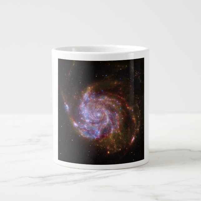 Starbirth in the Pinwheel:  M101 Galaxy Giant Coffee Mug (Front)