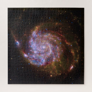 Starbirth in the Pinwheel: M101 Galaxy Jigsaw Puzzle