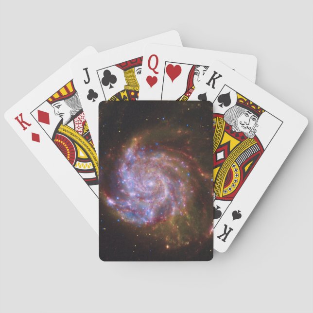 Starbirth in the Pinwheel:  M101 Galaxy Poker Cards (Back)