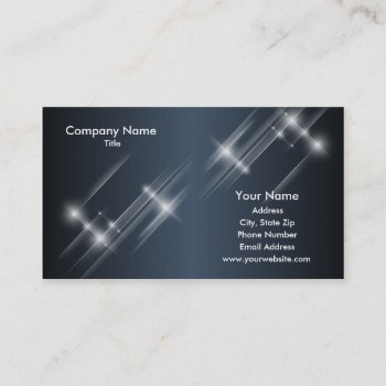 Starbright Business Card by AJsGraphics at Zazzle