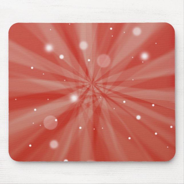 Starburst and snow mouse pad (Front)