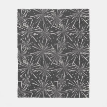 Starburst Charcoal Gray and Taupe