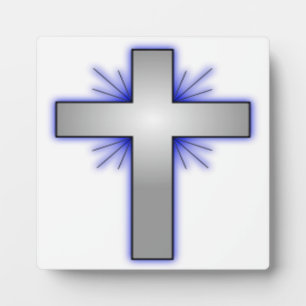 STARBURST CROSS PLAQUE