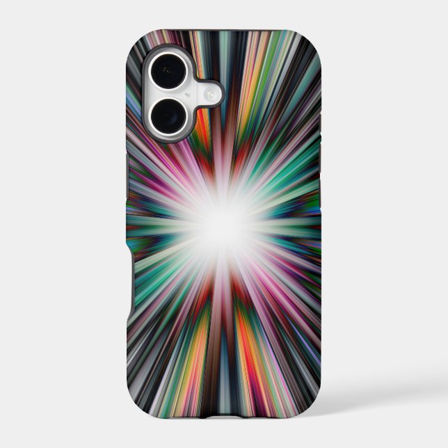 Starburst explosion pattern iphone case (Back)