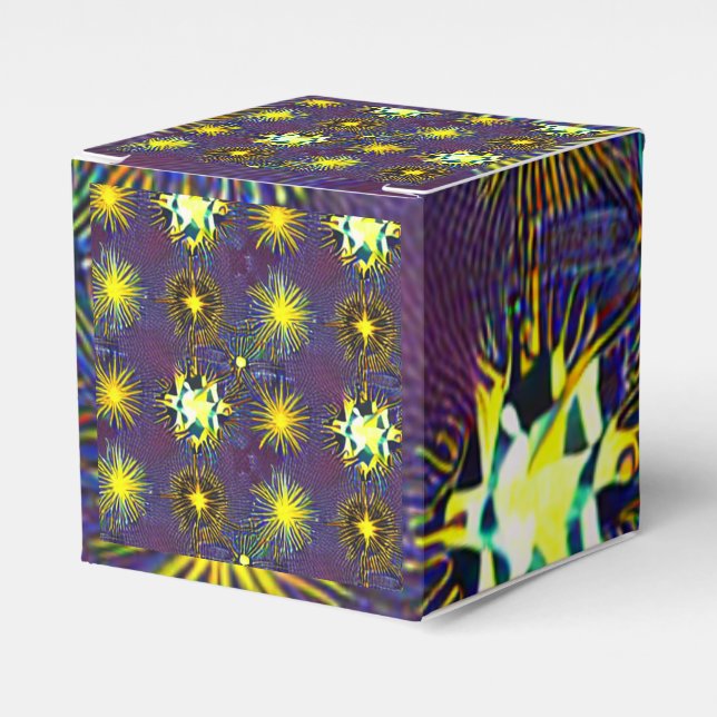 Starburst favor box (Front Side)