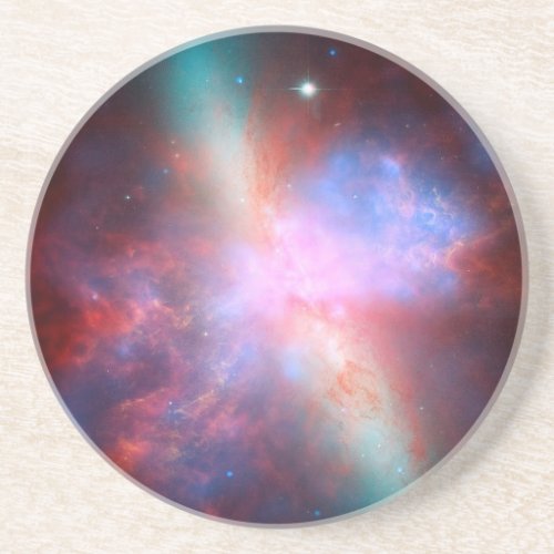 Starburst Galaxy M82 Coaster
