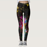 Starburst leggings<br><div class="desc">Beautiful starburst design on leggings. Eye catching and unique.</div>