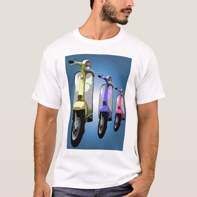 Starburst Scooters T-Shirt (Front)