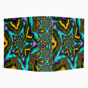 Starburst Swirl School Binder