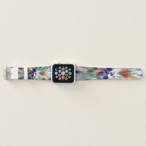 Starburst Tie Dye Apple Watch Band