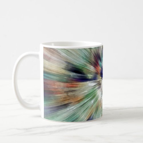 Starburst Tie Dye Coffee Mug