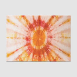 Starburst Tie Dye Craft Tissue Paper in Hot Colors