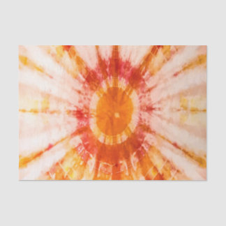 Starburst Tie Dye Craft Tissue Paper in Hot Colors