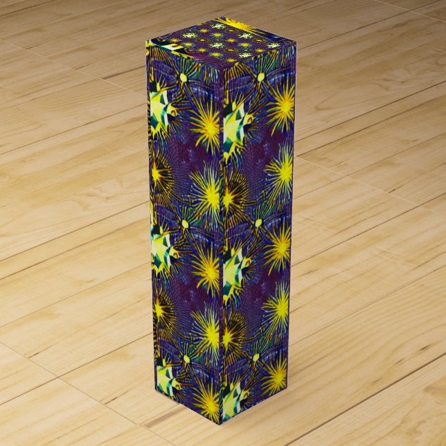 Starburst wine gift box (Front)