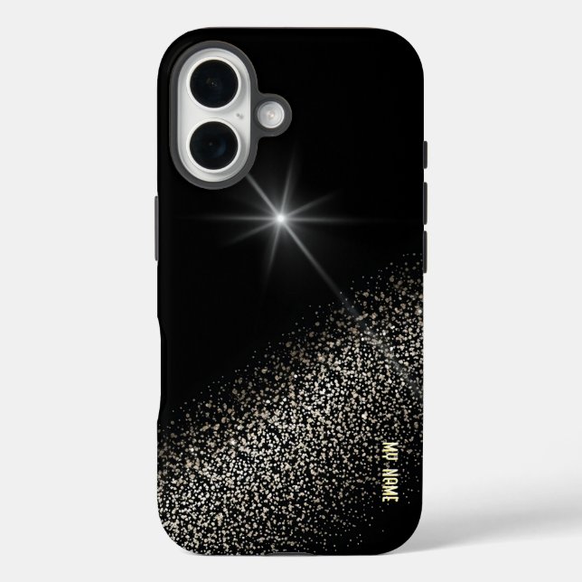 Starburst with Glittering Trail Case-Mate iPhone Case (Back)