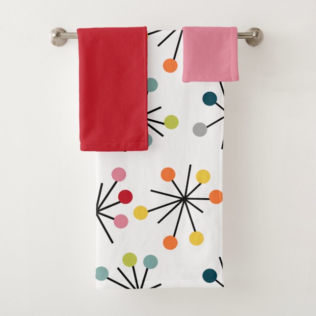 Starbursts Bath Towel Set (Insitu)
