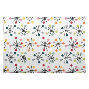 Starbursts Cloth Placemat