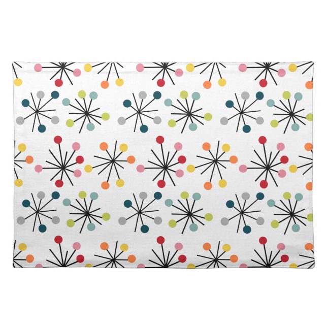 Starbursts Cloth Placemat (Front)