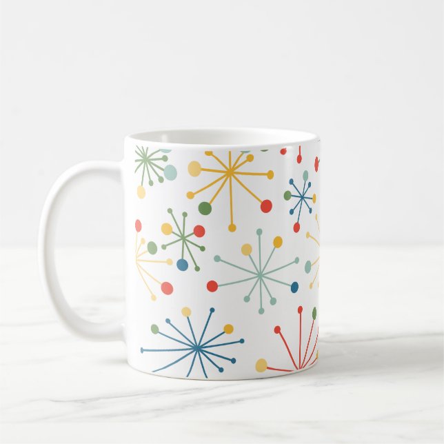 Starbursts in Color  Coffee Mug (Left)