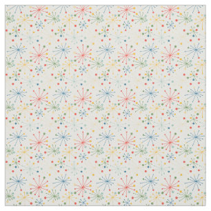 Starbursts in Color Fabric