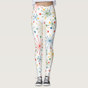 Starbursts in Color Leggings