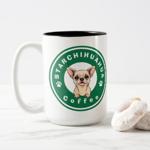 StarChihuahua Coffee Two-Tone Coffee Mug