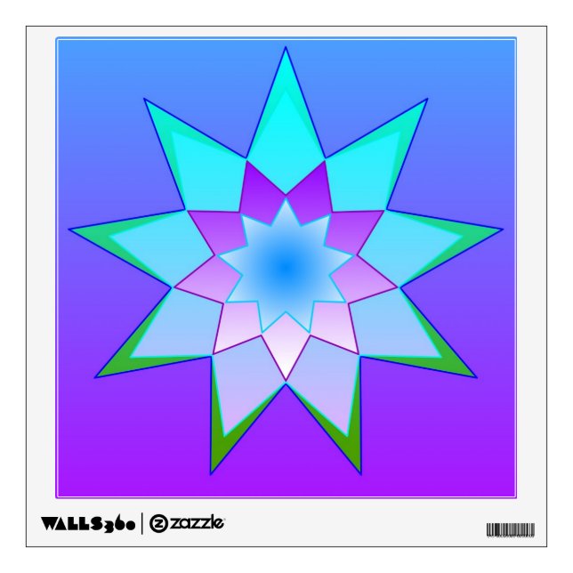 Starcolor #5 wall sticker (Front)