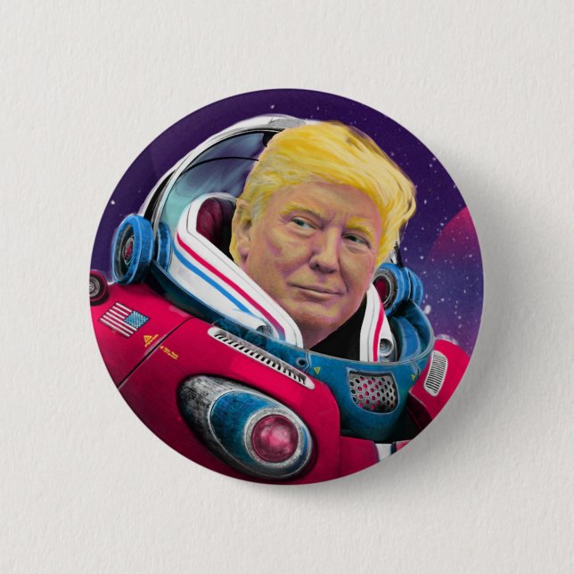 StarCommander in Chief Button (Front)
