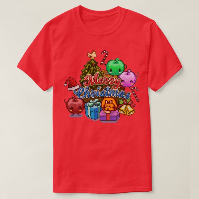Stardew Valley Christmas special T-Shirt (Design Front)