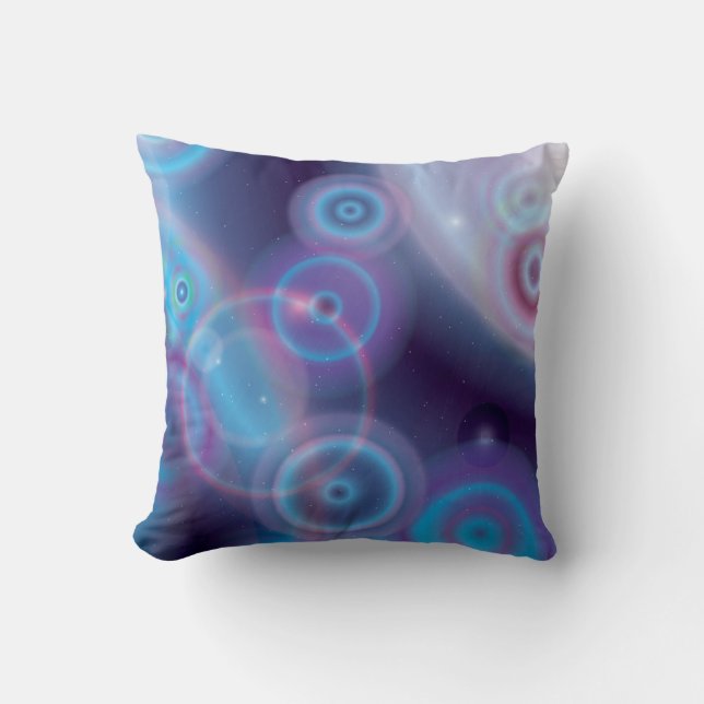 Stardrops Throw Pillow (Front)