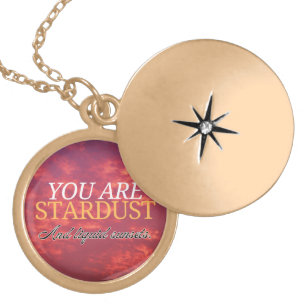 Stardust and Liquid Sunsets Locket