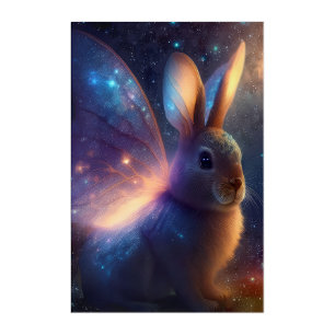 Stardust Bunny Acrylic Print