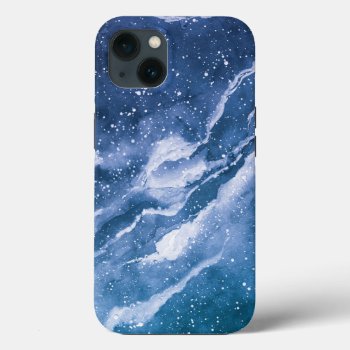 Stardust Cosmic Blues Case-mate Iphone Case by AnyTownArt at Zazzle