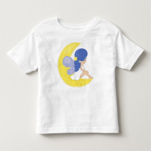 Stardust Fairy Cute Fairy Fairy On The Moon Toddler T_shirt