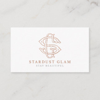 Stardust Glam Business Cards