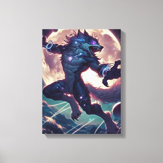 Stardust Howler Canvas Print (Front)