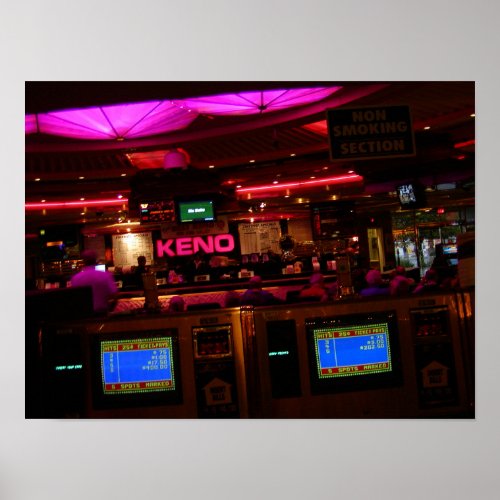 Stardust Las Vegas Keno Lounge Poster