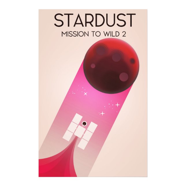 Stardust Mission to Comet Wild 2 Photo Print (Front)