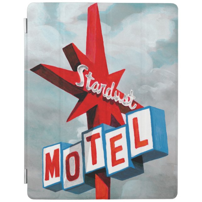 Stardust Motel Sign iPad Smart Cover (Front)