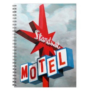 Stardust Motel Sign Notebook