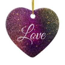 Stardust Ombré Home Decor Ceramic Ornaments