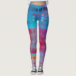 Stardust Periodic Table Leggings