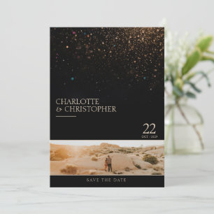 Stardust Photo Save The Date
