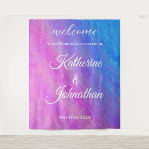 Stardust Sea-Wedding Welcom- Tapestry